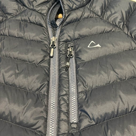 Paradox Quilted Down Jacket Womens S Black Duck Fill Full Zip Outdoor - Picture 9 of 13